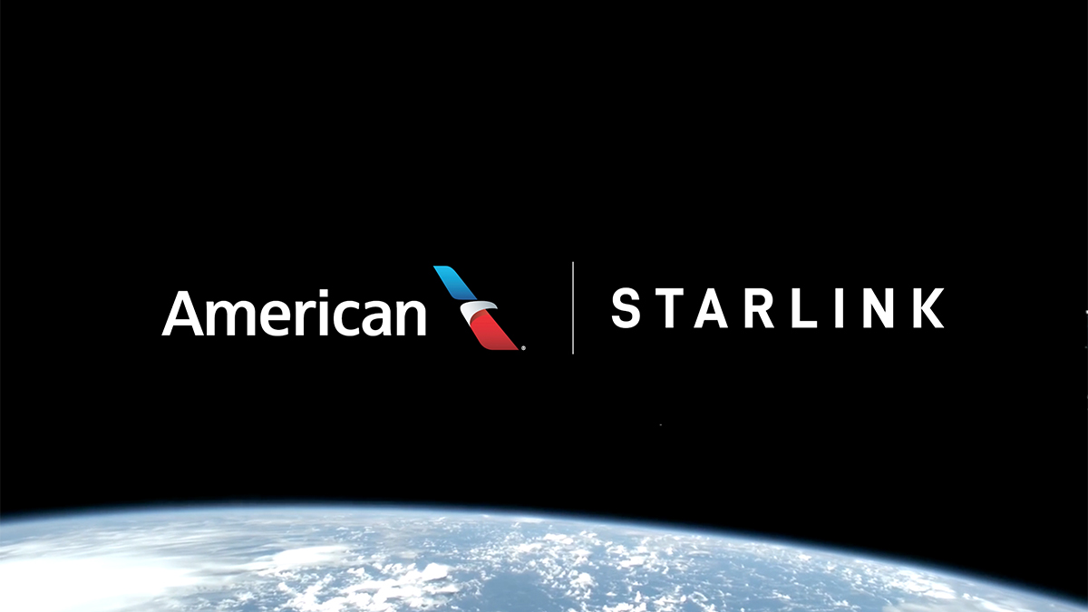American goes all in on Starlink. Delta stands alone