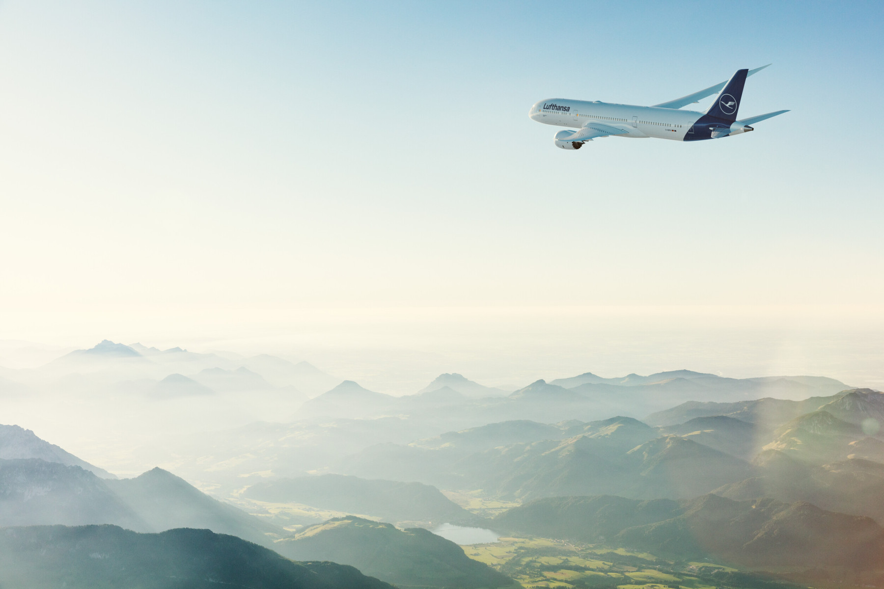 Lufthansa Group press photo for the Impact Fare announcement