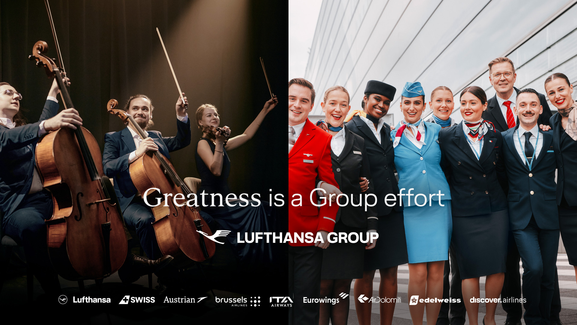 Lufthansa Group goes direct to consumers with its first group brand campaign